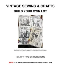 $1 & up $4.99 ship STRETCH & SEW UNCUT PATTERNS ANN PERSON MULTISIZE BUILD A LOT