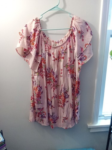 Terra & Sky 2x (20w-22w) Plus Size Women Flowers