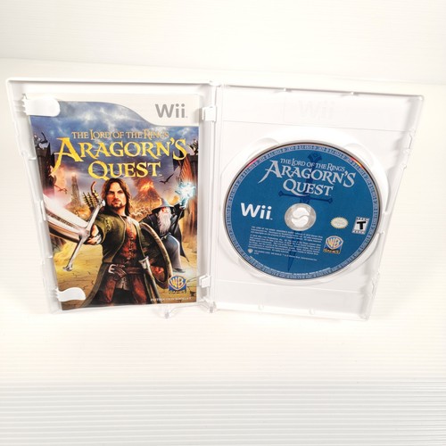 LORD OF THE RINGS ARAGORN'S QUEST - Nintendo Wii 2007 - CIB Mint Condition - Picture 3 of 5