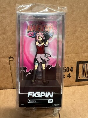 FiGPiN Naruto Shippuden: Sakura Collectible Pin with Premium Display Case