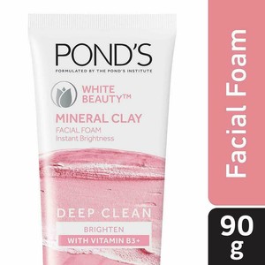 ponds clay facial foam