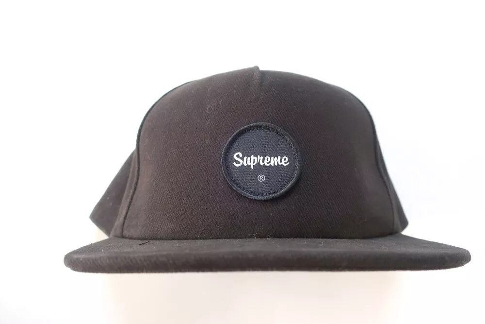 Supreme Twill Patch 5 panneaux noir 2024SS