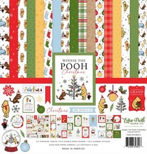 Echo Park WINNIE The POOH Christmas 12x12 Collection Kit Scrapbook Journal