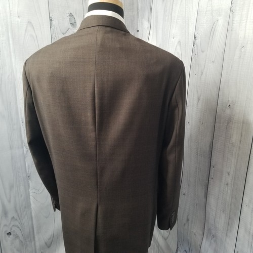 Ralph Lauren Men Blazer 46R/48R Brown Plaid Sport Coat Jacket 100% Wool - Picture 11 of 22