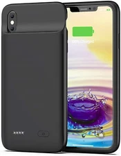 Battery Case Compatible With iPhone Xs Max, 5000mAh  (6.5 inch) (Black)