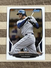 2013 Bowman Chrome Baseball Mike Morse Card #43