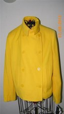 NWT Vtg. Lauren Ralph Lauren Petite $240 Women's 10 P Yellow Jacket ~Made in USA