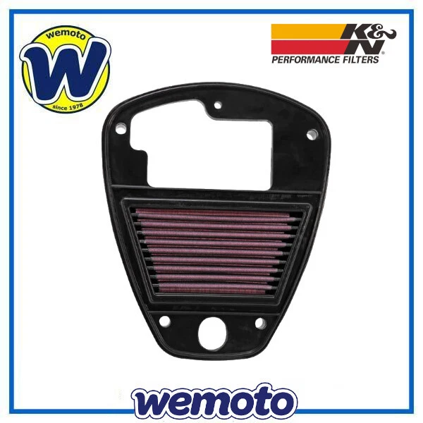 K&N Filtro Aria Lavabile Alte Pestazioni per Moto Kawasaki VN 900 2006 - 2016