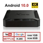 DE X96Q TV BOX Android10.0 H313 16GB 2GB 4k HD 2.4G WIFI Smart Media Player HDMI