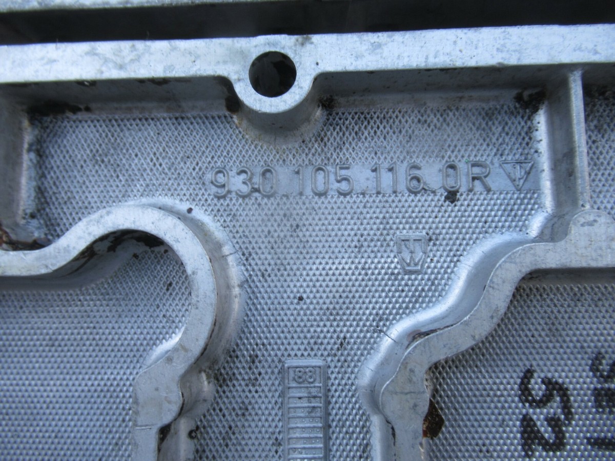 Porsche 911/930 Lower Valve Covers 930 105 116 0R ALUMINUM Set#52