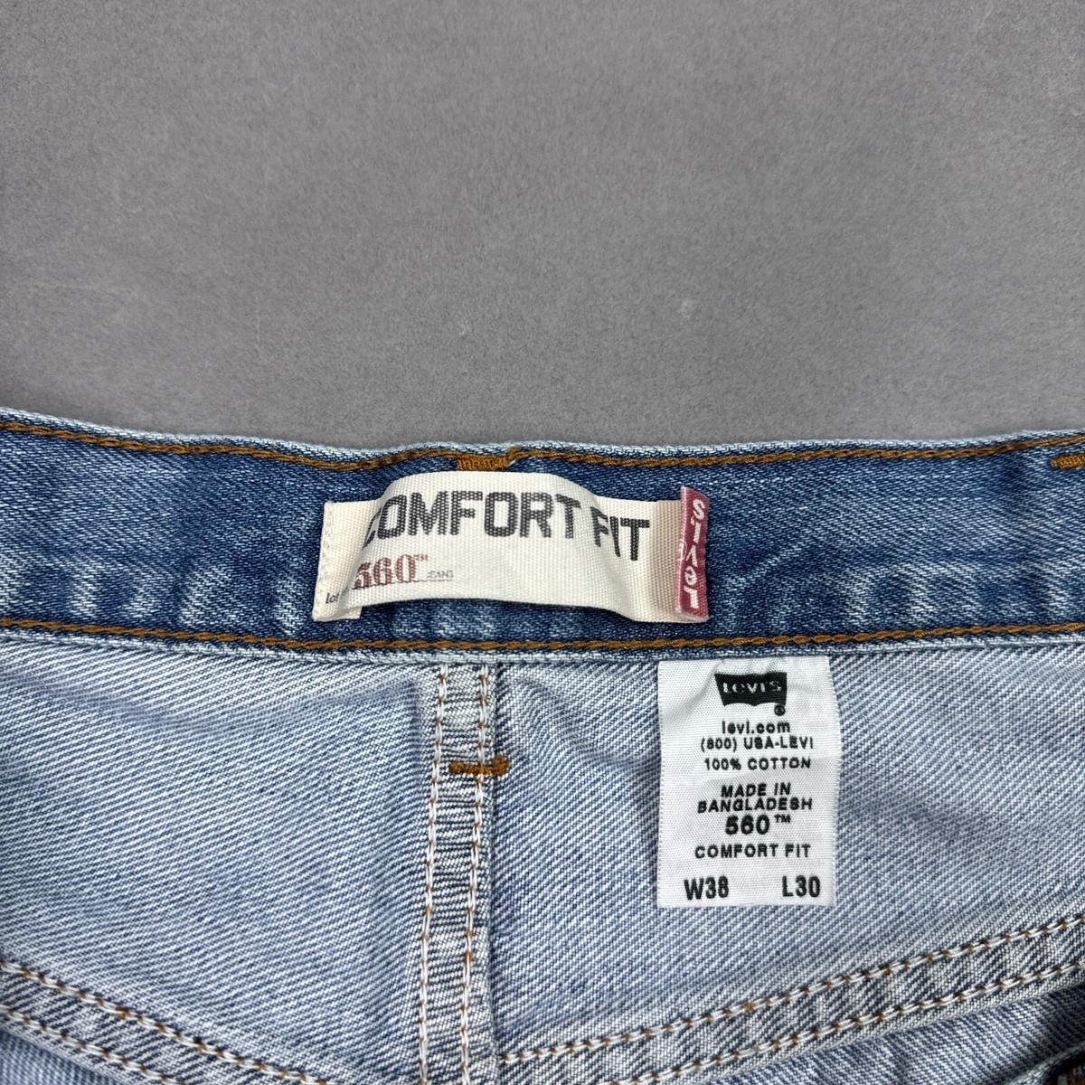 Levis Jeans Mens 38x30 Blue 560 Loose Denim Pants Workwear Levis Jeans Mens 38x30 Blue 560 Loose Denim Pants Workwear