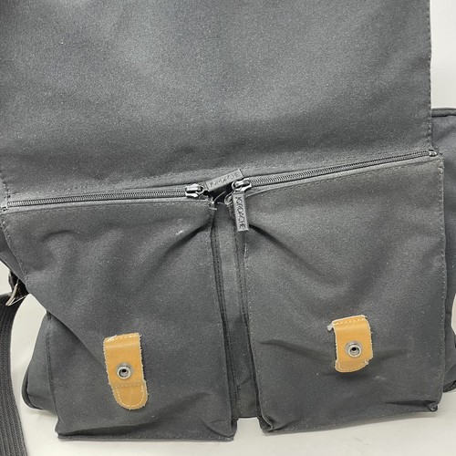 Vintage Jordache Carry On TSA Shoulder Messenger Overnight Bag Luggage Black - Picture 10 of 17