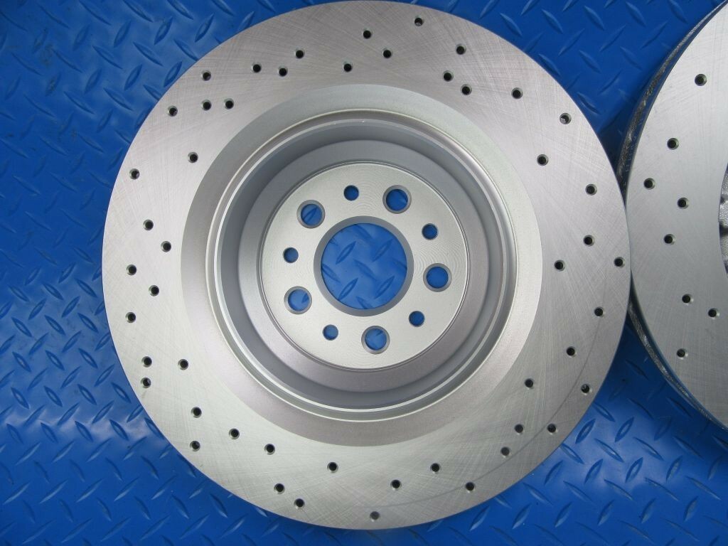 Maserati Ghibli S Sq4 Quattroporte front rear brake rotors FREE OIL FILTER #7344