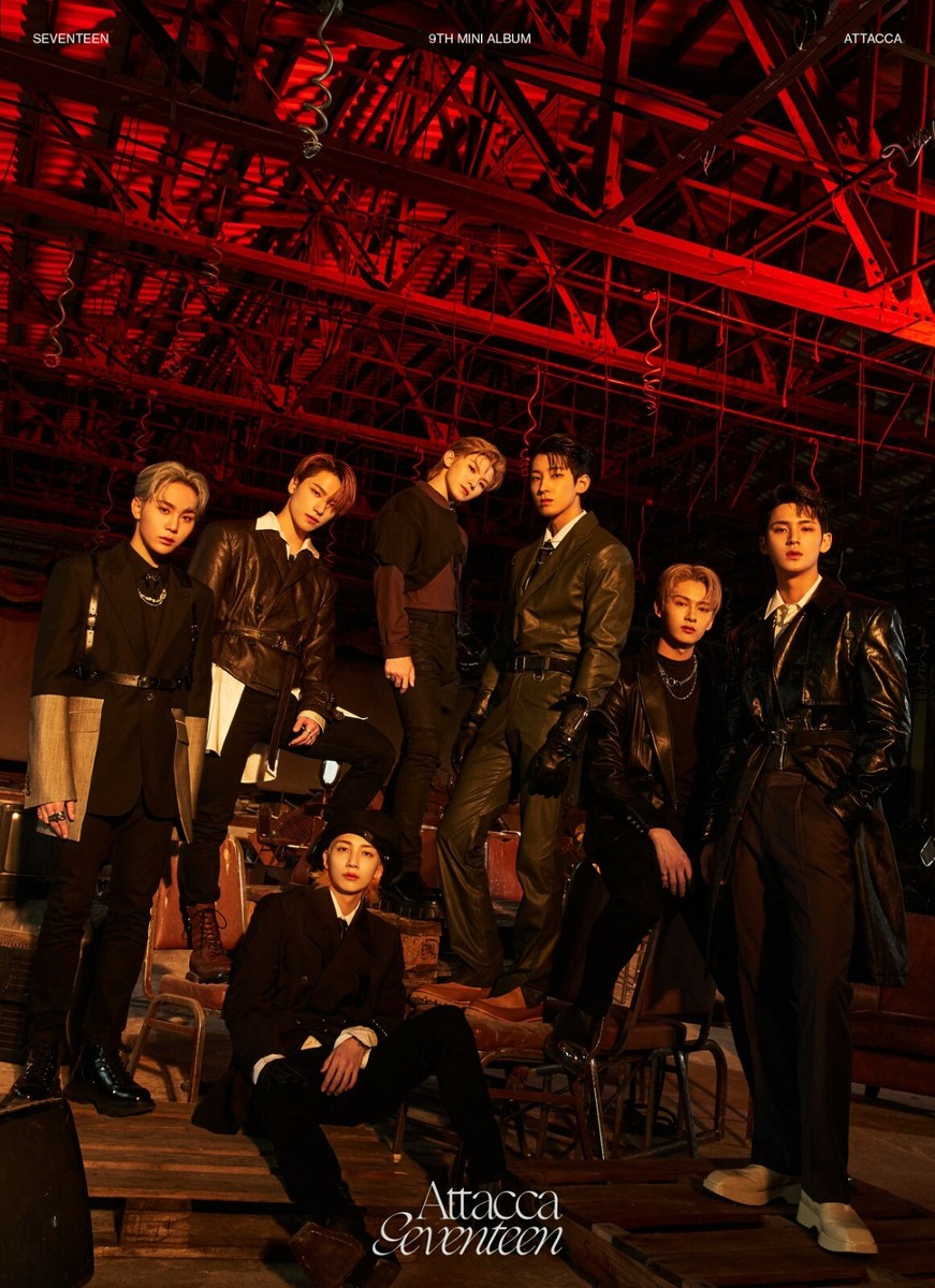 SEVENTEEN 9th Mini Album Attacca Op.3 Ver. CD+78p Book+3p