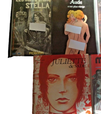 Frankreich [18 Erotik BD Comic] Adultes Erwachsene Aude de Sade Madame Stella - Bild 1 von 4