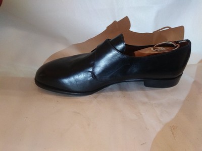 Alfani Black Leather Monk Straps Men display picture 3