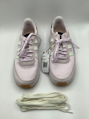 Women's Adidas Run 70s, Style# HQ1975, Size 6.5, Almost Pink Off White Navy