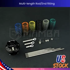 MAMBA Universal Turbo Adjustable Wastegate Actuator w/ 6 x spring + 4 x Rod US
