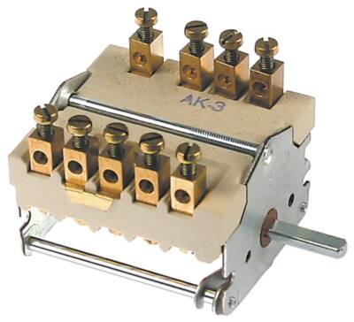 EGO 43.34832.003 Nockenschalter für Salamander Electrolux 599042, 599043 23mm