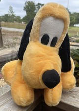 Vintage Disneyland Disney World Mickey Mouse Pluto 15 Plush - Stuffed Animal