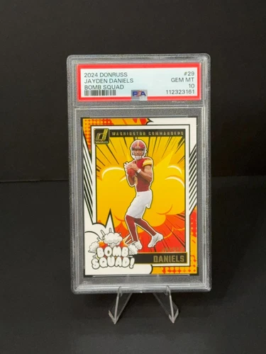 2024 Panini Donruss - Bomb Squad Jayden Daniels #29 (RC) PSA 10
