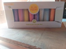 Sun Squad Multicolor Sidewalk Chalk Set 20 colors 60 pcs