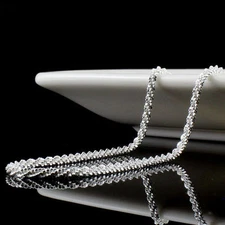 New Women Fashion 925 Silver Plated Chain Anklet Wrist Bracelet