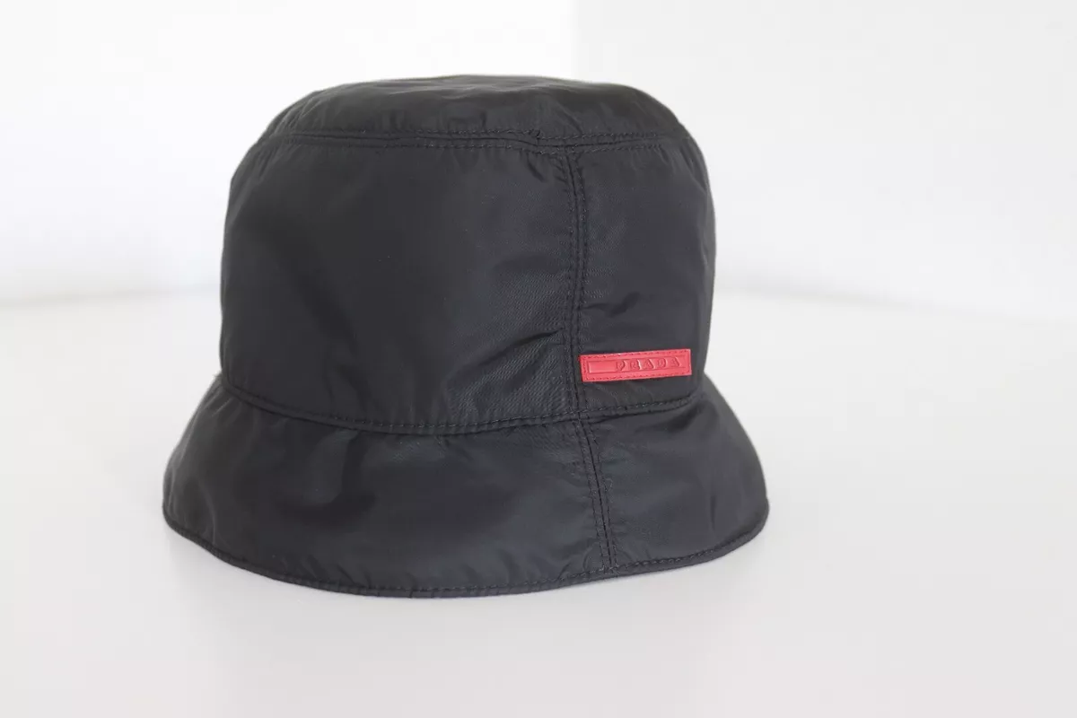 All-Black Designer Bucket Hats : Dior's 90s bucket hat