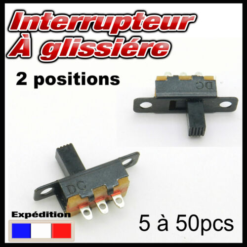 994A# Interrupteur à glissière 11 x 6 x 5mm 2 positions 1RT de 2 à 50 pcs  - Afbeelding 1 van 1
