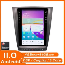 Tesla Style Car Multimedia Gps Navigation Radio For Lexus Gs 300 Gs460 2004-2011