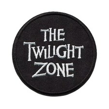 The Twilight Zone Sci-Fi TV Embroidered Iron-On Patch