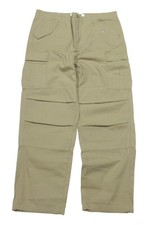 Lacoste Men's Beige Straight Fit Cargo Pants