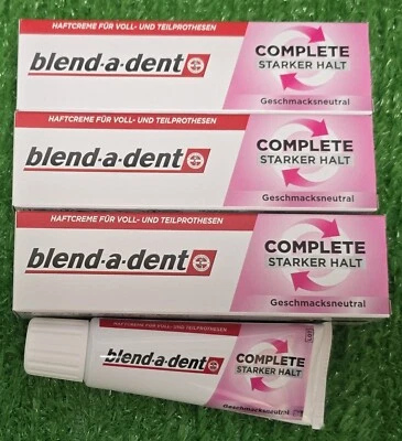 WICK (131,21€/kg) 3x Blend a dent Haftcreme geschmacksneutral starker Halt Versand0€