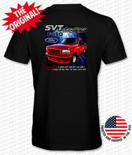 Ford Svt Lightning 93-95 Red Truck T-shirt-high Quality Ford Svt Lightning 93-95 Red Truck T-shirt-high Quality