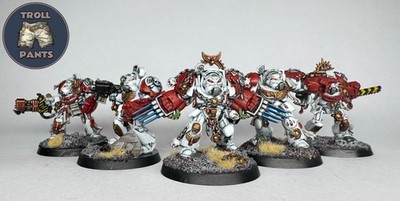 5 Space Hulk Terminatoren Blood Angels - Warhammer 40k Space Marines