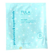 TULA Skincare Star Bright Nourishing  Brightening Hydrogel Mask 0.88oz