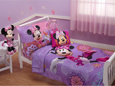 Disney 4 Piece 3.5 x 10 x 13 inch Pack of 1 , Minnie's Fluttery Friends