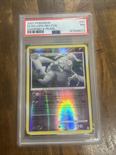 Dusclops graded PSA 7 for sale on eBay