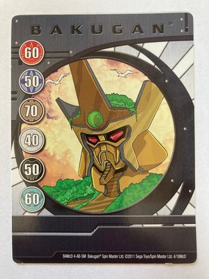 BAKUGAN * Karte * 2011 * BAMcD 4-AB-SM * Spin Master Ltd.