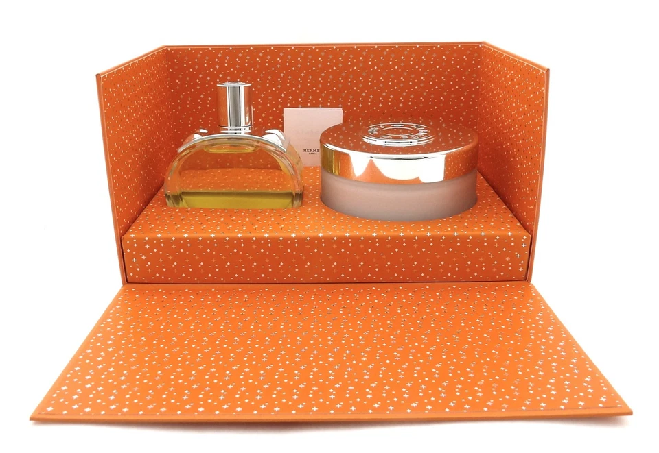 Hermes Barenia 3,3 oz. Eau de Parfum Spray + 6,5 oz. Crema corporal. Conjunto Mujer Nuevo Foto 2 de 4