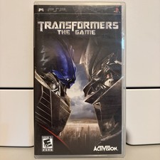Transformers: The Game (Sony PSP, 2007) Complete in Box CIB Tested Free Shipping