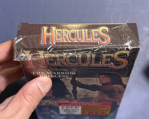 1998 Hercules The Legendary Journeys Xena Trilogy VHS Box Set Shrink Wrap - Picture 11 of 19