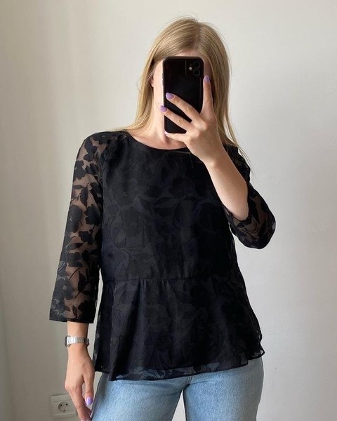 Women Reiss Shirt Black 36 / S / 44