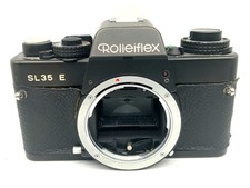 Rolleiflex SL35E SLR 35mm Analog Camera Body SLR Mount Rollei QBM Black Defect 