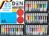 Meeden Acrylfarben Set: 48 Farben 12Ml Heavy Body Acrylic Paint Starter Set - Un