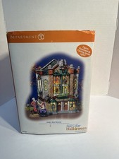 Department 56 Snow Village Zeldas Wax Museum Lit Building