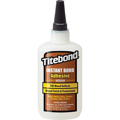 Titebond Instant Bond CA Adhesive Medium 4 oz
