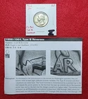 1962 Silver Washington 25c Quarter Type B Reverse AU FS-901