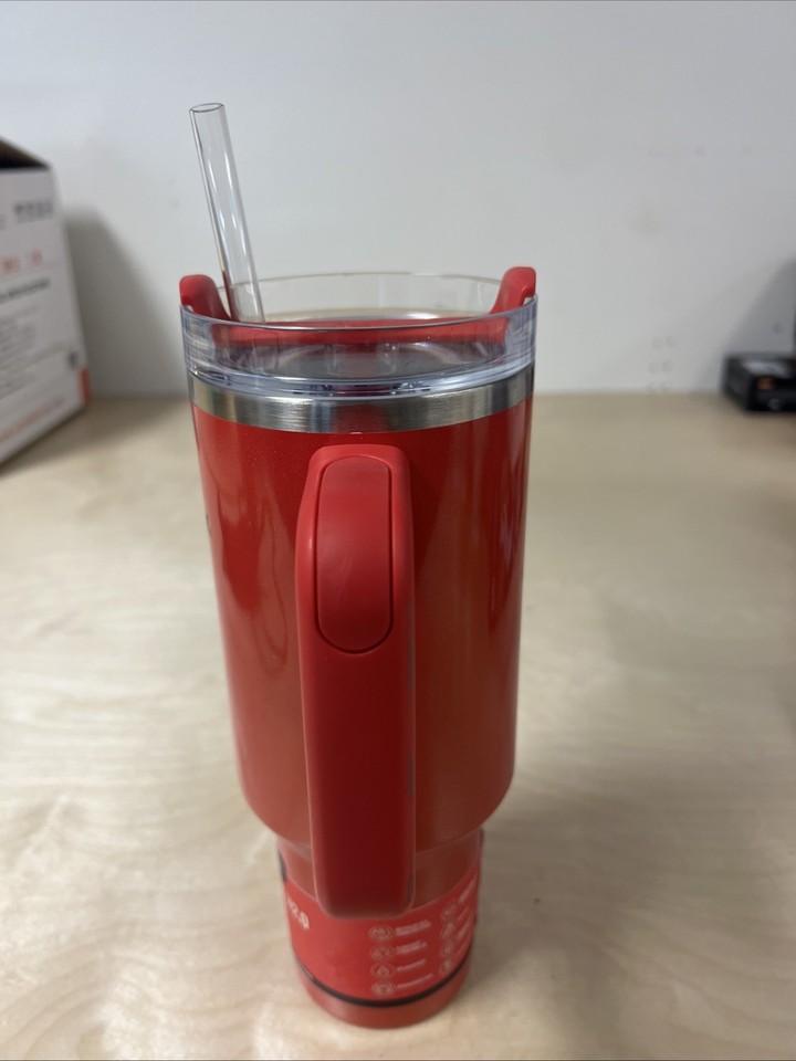 Stanley Quencher ELF Tumbler 40 OZ Red Delicious Brand New Original ...