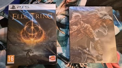 Elden Ring Launch Edition PS5 + Steelbook BRAND NEW FACTORY SEALED